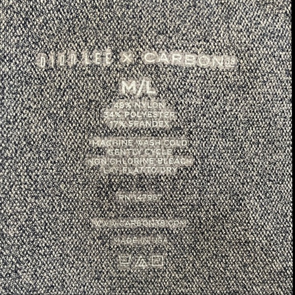 DION LEE X CARBON38 SEAMLESS MESH CONTRAST DRESS IN INK - Size M/L - Picture 8 of 9